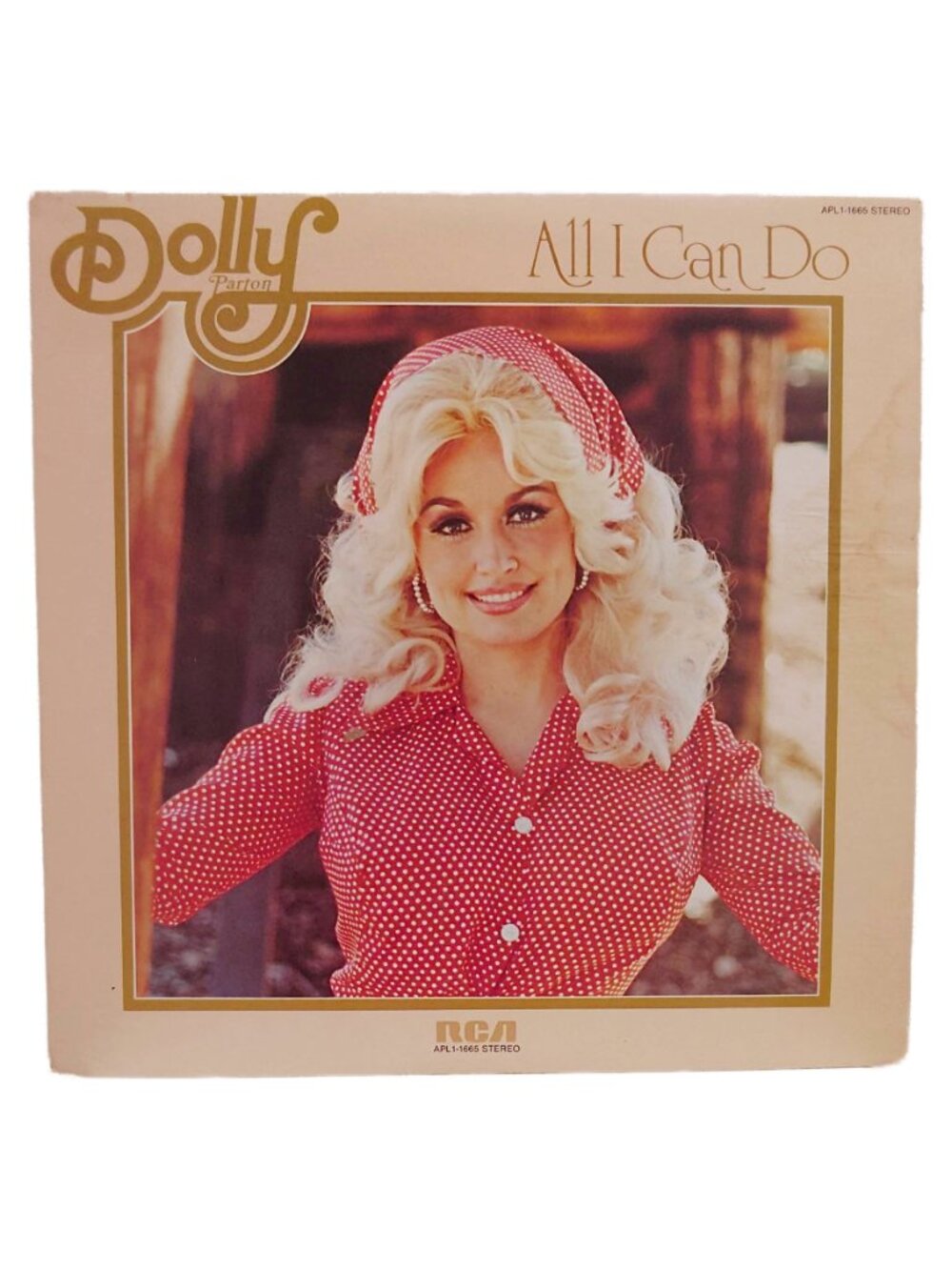 Dolly Parton All I Can Do Vinyl Record Original 1976 Pressing